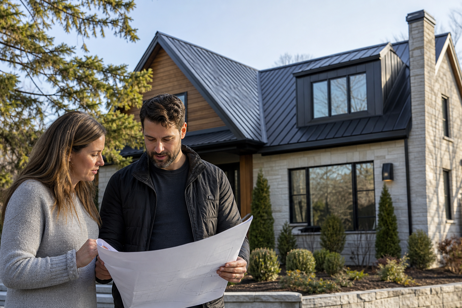 Contact Chicago Illinois Roofers editorial illustration