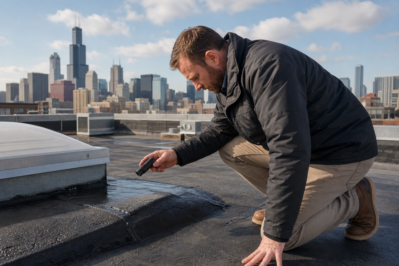 Roof inspections in Chicago