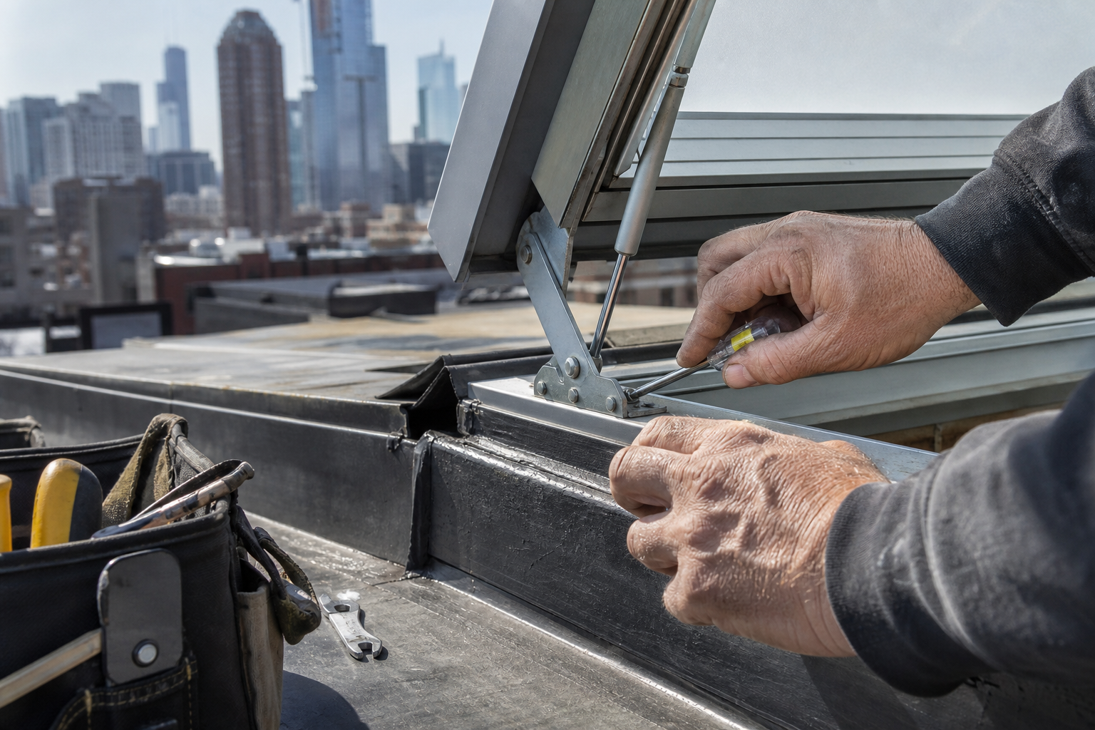 Roof repair in Chicago